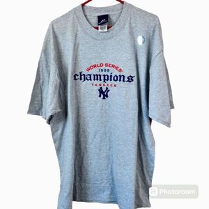 NEW VTG Pro Player 1999 New York Yankees World Series Champs Embroidered Tee XL